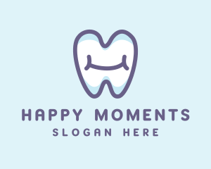 Smiling Tooth Dentist logo design