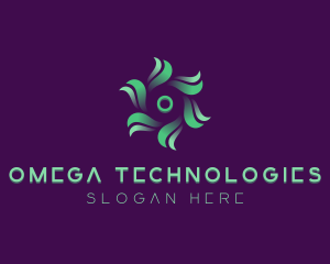 AI Developer Technology logo design