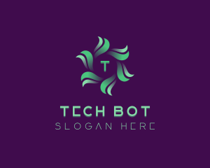 AI Developer Technology logo design