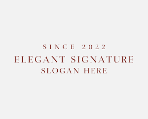 Elegant Luxury Business logo design