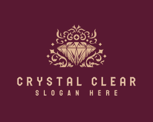 Diamond Jewelry Royalty logo design