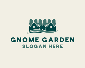 House Landscaping Garden logo design