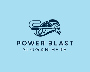 House Window Power Wash logo design