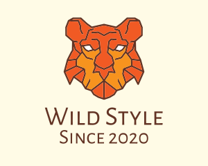 Tribal Wild Tiger logo design