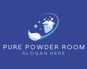 Clean Mop Wash logo design