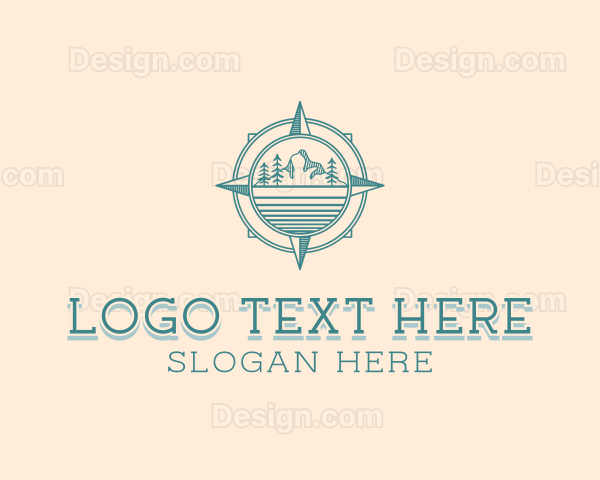 Travel Outdoor Hiking Logo