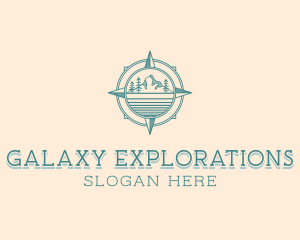 Travel Outdoor Hiking logo design