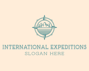 Travel Outdoor Hiking logo design