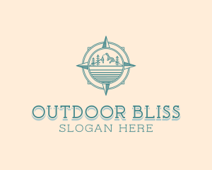 Travel Outdoor Hiking logo design