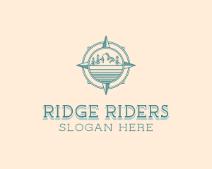 Travel Outdoor Hiking logo design