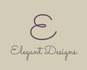 Fashion Elegant Feminine logo design