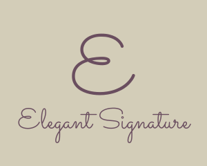 Fashion Elegant Feminine logo design