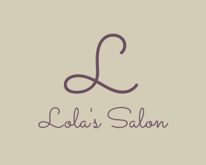 Fashion Elegant Feminine logo design