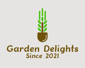 Gardening Shovel Tool  logo design