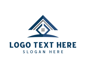 Geometric House Realtor logo