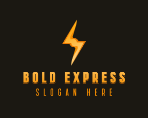 Thunder Express Energy logo design