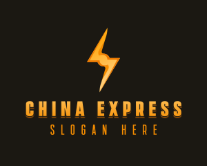 Thunder Express Energy logo design