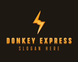 Thunder Express Energy logo design