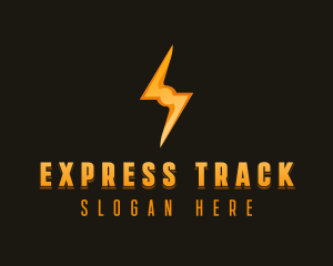 Thunder Express Energy logo design