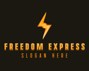 Thunder Express Energy logo design