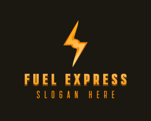 Thunder Express Energy logo design