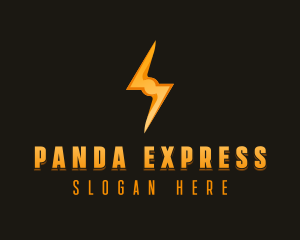 Thunder Express Energy logo design