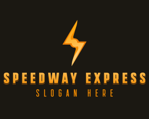 Thunder Express Energy logo design