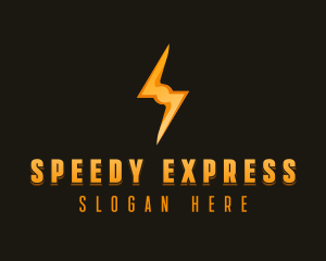 Thunder Express Energy logo design