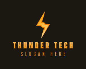 Thunder Express Energy logo design