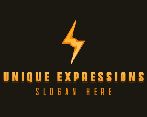 Thunder Express Energy logo design