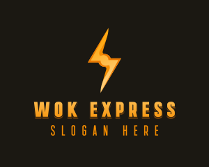 Thunder Express Energy logo design