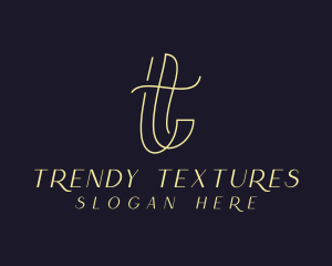 Ribbon Fashion Formal Attire logo design