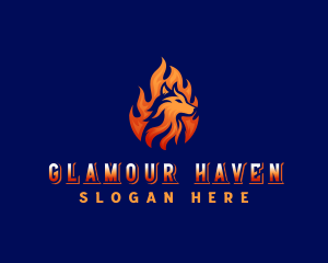 Flame Wolf Gaming Logo