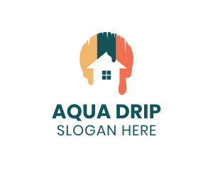 House Paint Drip logo