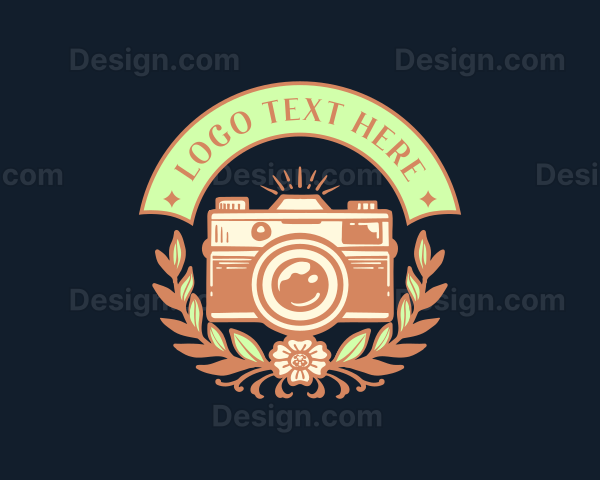 Elegant Camera Photography Logo