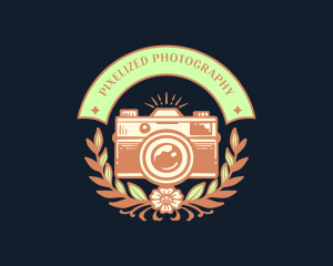 Elegant Camera Photography logo design