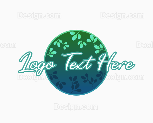 Nature Organic Leaf Logo