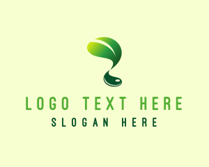 Organic Leaf Eco Logo