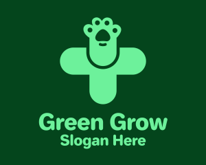 Green Cross Veterinary  logo design