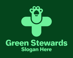 Green Cross Veterinary  logo design