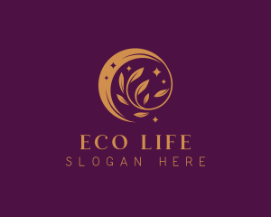 Moon Eco Wellness logo design