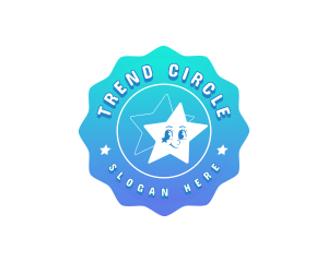 Retro Star Aesthetic logo