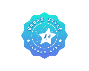 Retro Star Aesthetic logo