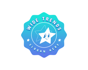 Retro Star Aesthetic logo