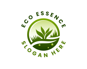 Eco Plant Landsacping logo design