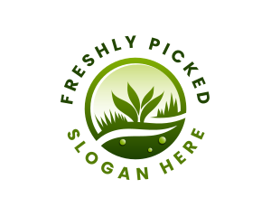 Eco Plant Landsacping logo design