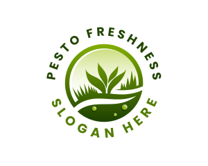 Eco Plant Landsacping logo design