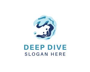 Ocean Wave Resort logo design