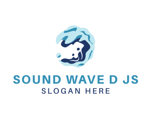 Ocean Wave Resort logo design