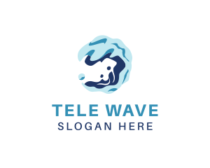 Ocean Wave Resort logo design